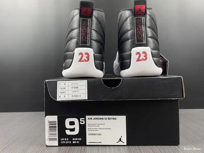 Bmlin Air 12 Jordan 130690-001 Playoffs (2012) Retro 0518